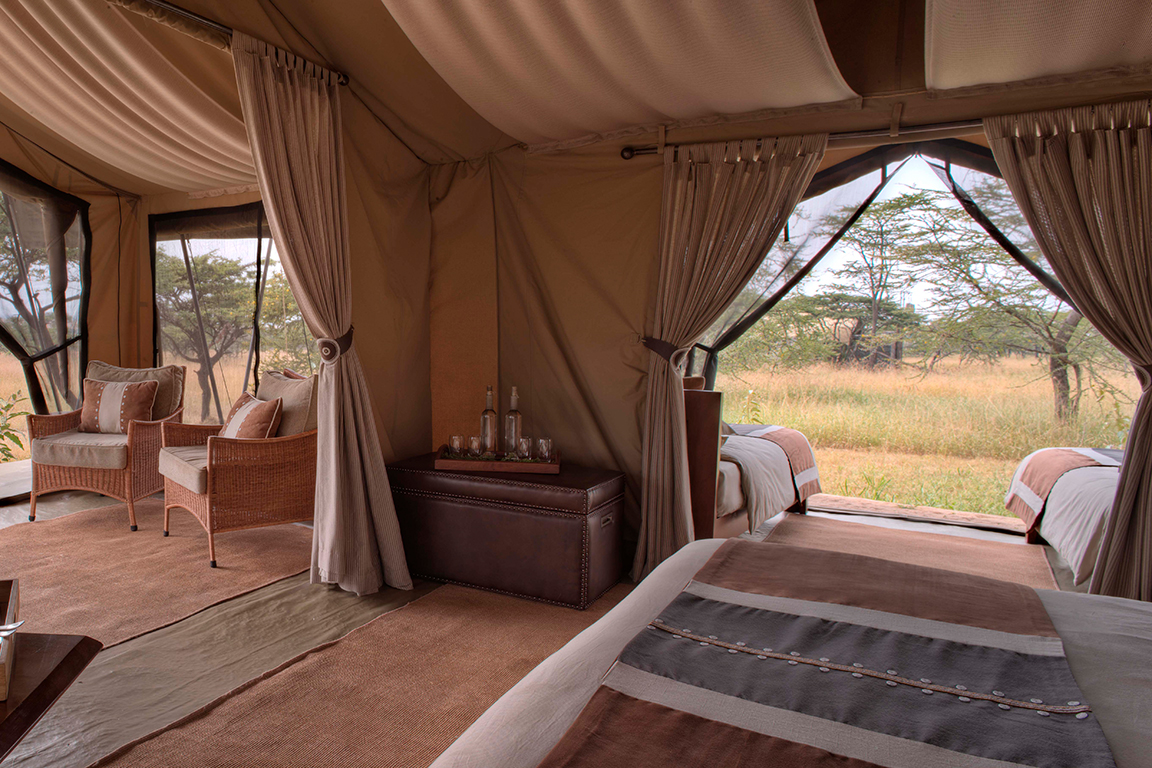 Naboisho Camp - Familienzelt
