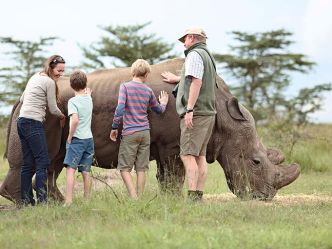 Ol Pejeta Bush Camp - Besuch der Endangered Species Enclosure Ol Pejeta Bush Camp - Besuch der Endangered Species Enclosure