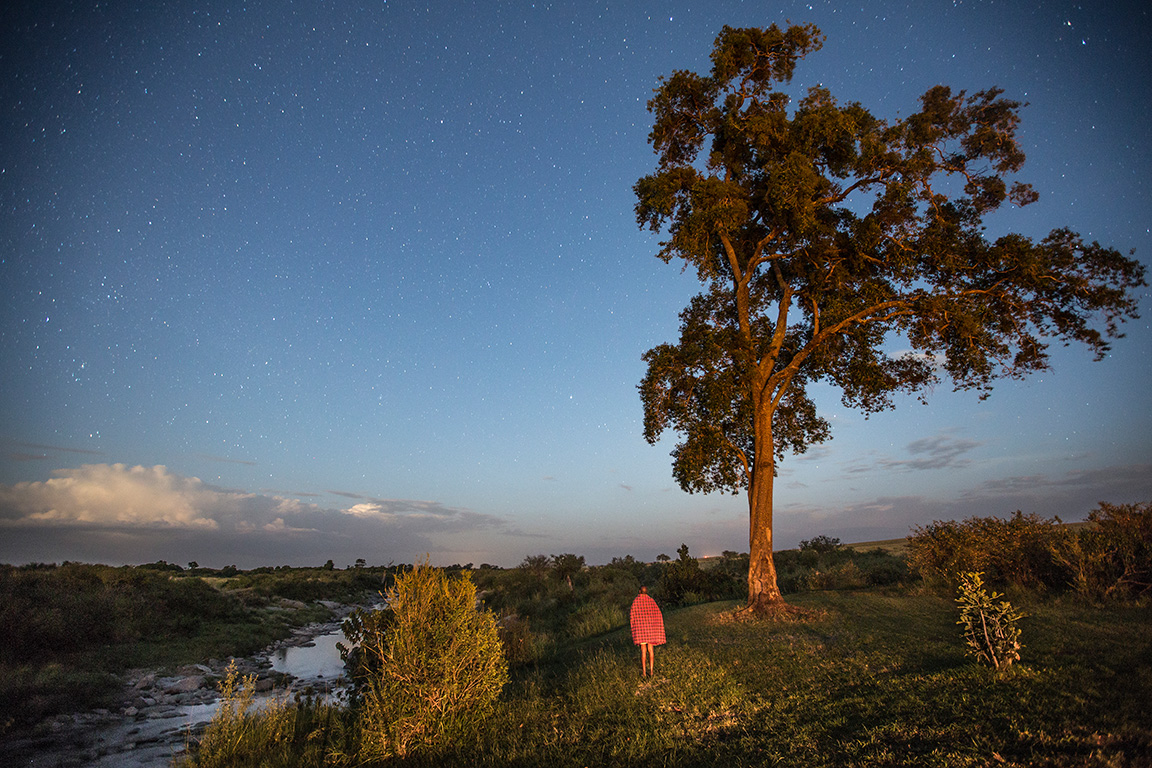 Rekero Camp - Aussicht auf den Talek River