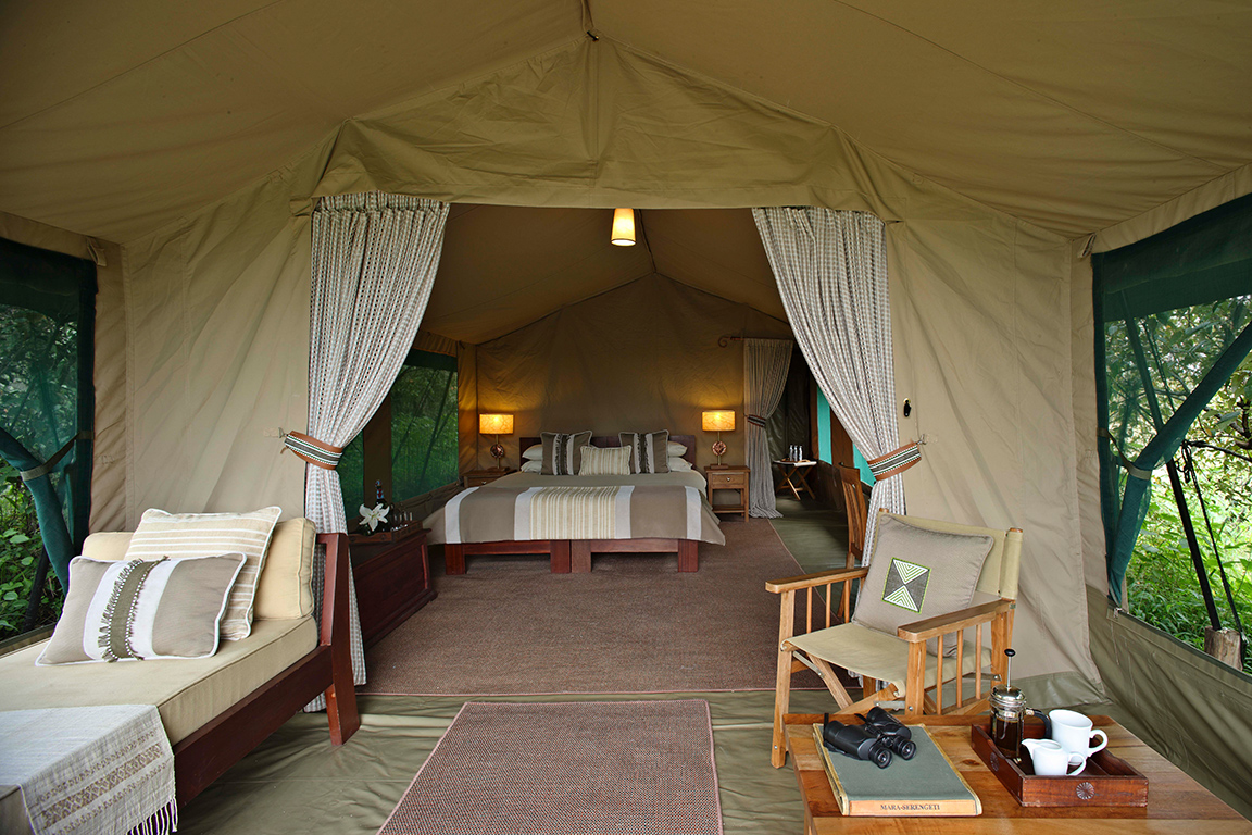 Rekero Camp - Zelt Zimmer