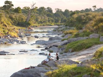 Rekero Camp - Aussicht auf den Talek River Rekero Camp - Aussicht auf den Talek River