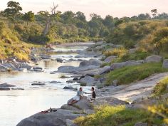 Rekero Camp - Aussicht auf den Talek River