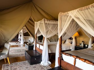 Sand River Masai Mara Camp - Familienzelt Sand River Masai Mara Camp - Familienzelt