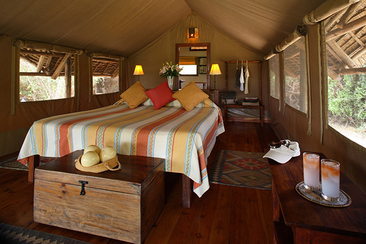 Tortilis Camp - Zelt Zimmer