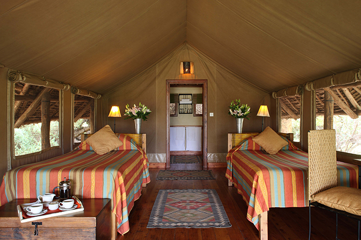 Tortilis Camp - Zelt Zimmer