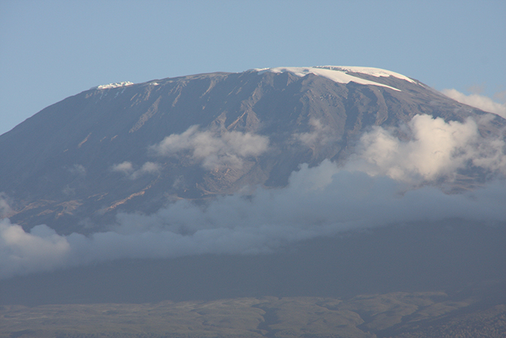 Amboseli National Park, Sicht auf den Mount Kilimanjaro