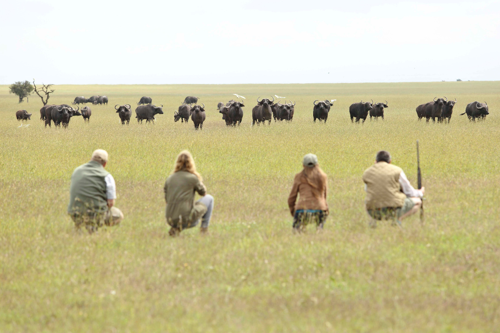 Zu Fuss unterwegs in der Ol Pejeta Conservancy