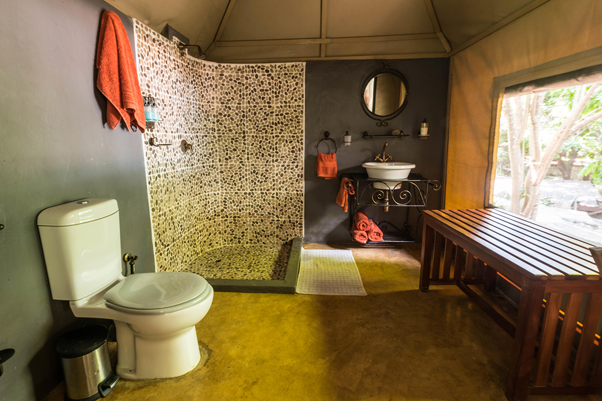 Blue Zebra Island Lodge - Lake Safari Zelt-Zimmer