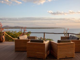 Pumulani Lodge - Restaurant Terrasse Pumulani Lodge - Restaurant Terrasse