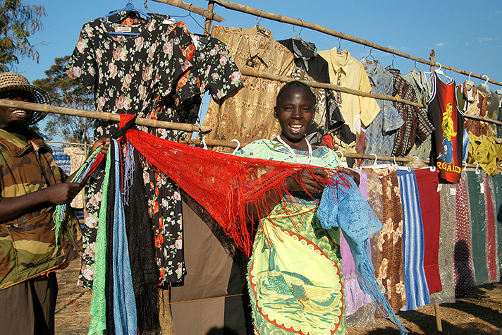 Lilongwe, Marktszene