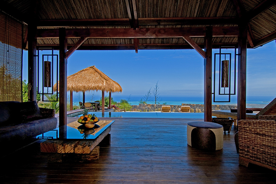 Lakaz Chamarel Exclusive Lodge - Sea View Pool Lodge