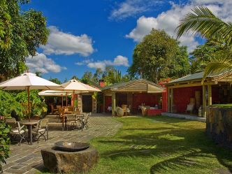 Lakaz Chamarel Exclusive Lodge - Garden Restaurant Lakaz Chamarel Exclusive Lodge - Garden Restaurant