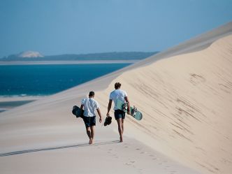 Anantara Bazaruto Beach Resort - Dune Boarding Anantara Bazaruto Beach Resort - Dune Boarding