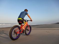 Inhambane & Tofo - Fatbike am Strand von Travessia