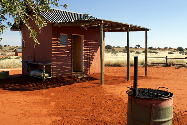 Bagatelle Kalahari Game Ranch, Campsite