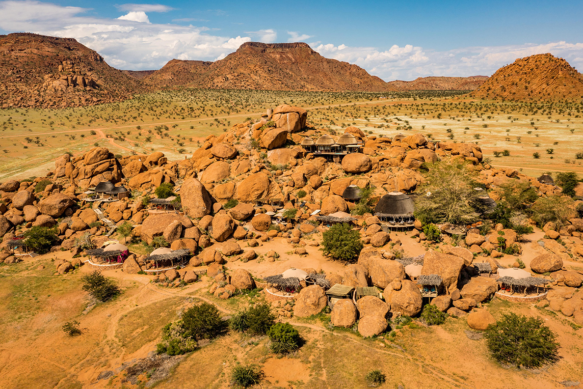 Camp Kipwe - Camp aus der Vogelperspektive
