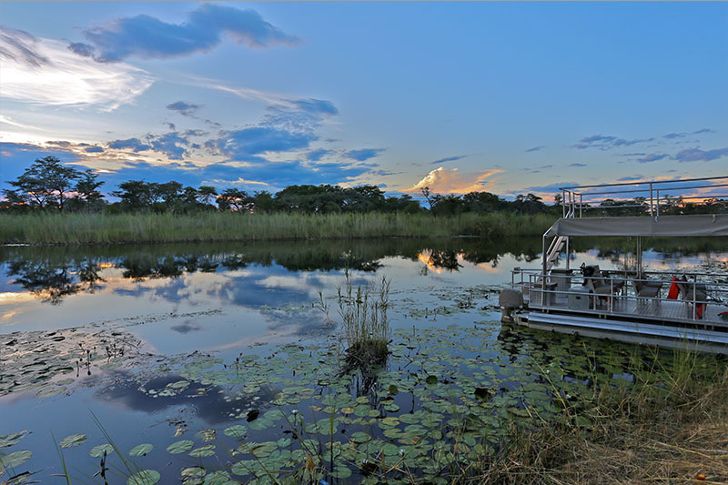 Camp Kwando - Bootsausflug
