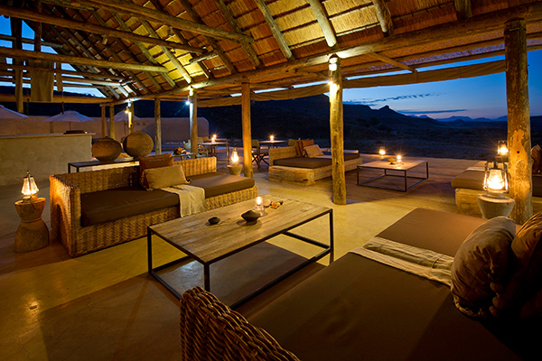 Damaraland Wilderness Camp, Lounge