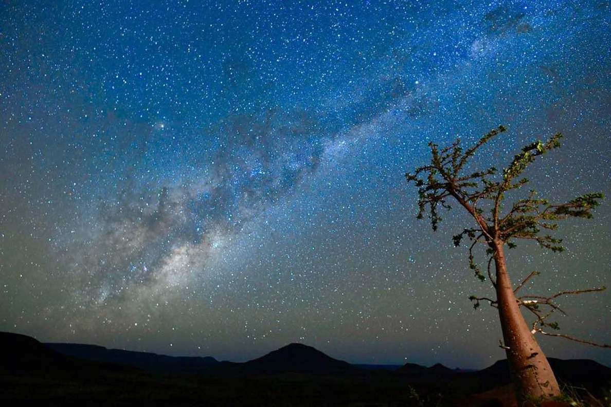 Etendeka - atemberaubender Sternenhimmel