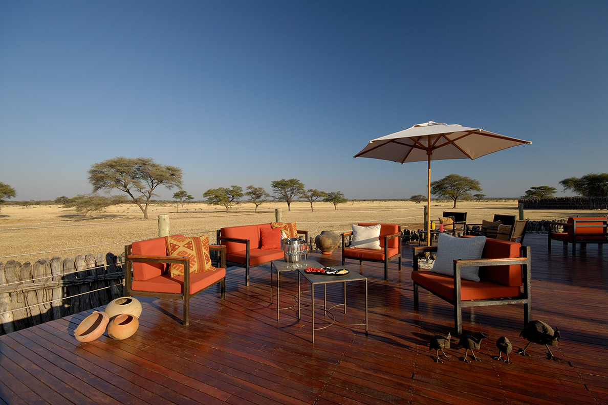 Frans Indongo Lodge - Terrasse