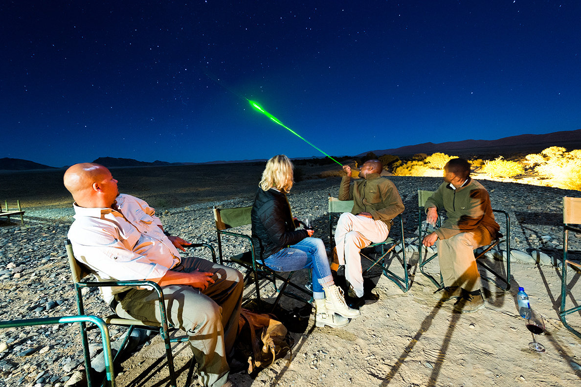 Kulala Desert Lodge -  Star gazing
