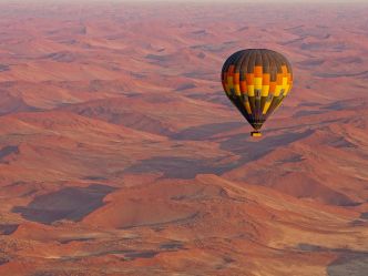 Kulala Desert Lodge - Balloonfahrt Kulala Desert Lodge - Balloonfahrt