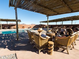 Kulala Desert Lodge - Main Area Kulala Desert Lodge - Main Area