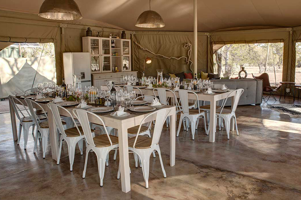 Malanrus Tented Camp - Speiseraum