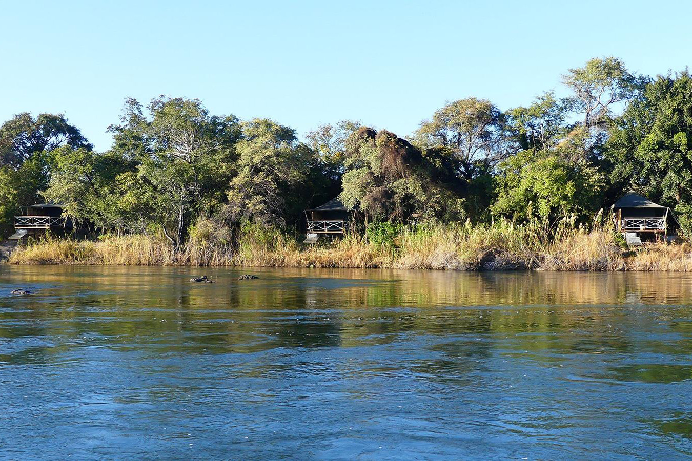 Mobola Island Lodge - Safari-Zelte am Okavango