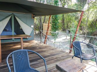 Mobola Island Lodge - Safari-Zelt Mobola Island Lodge - Safari-Zelt
