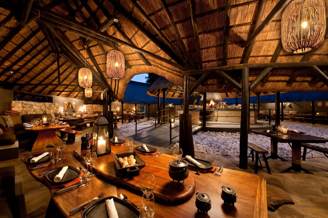 Mokuti Etosha Lodge - Boma Restaurant