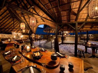 Mokuti Etosha Lodge - Boma Restaurant Mokuti Etosha Lodge - Boma Restaurant