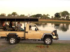 Nambwa Lagoon Camp - auf Safari