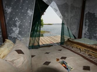 Ndhovu Safari Lodge - Zelt Innenansicht Ndhovu Safari Lodge - Zelt Innenansicht