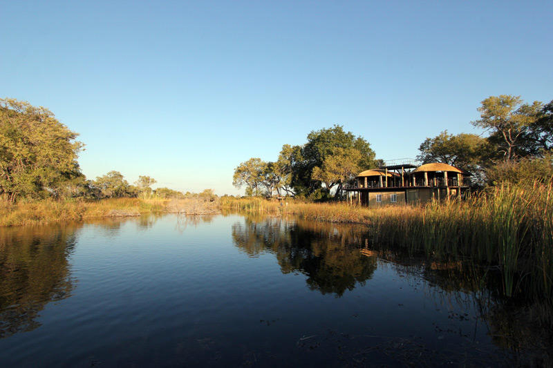 Nkasa Lupala Lodge - Ansicht vom Fluss