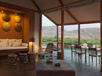 Okahirongo River Camp - Camp Lounge Okahirongo River Camp - Camp Lounge