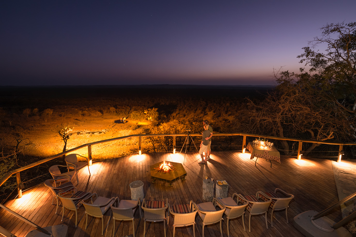 Ongava Lodge - Abendstimmung