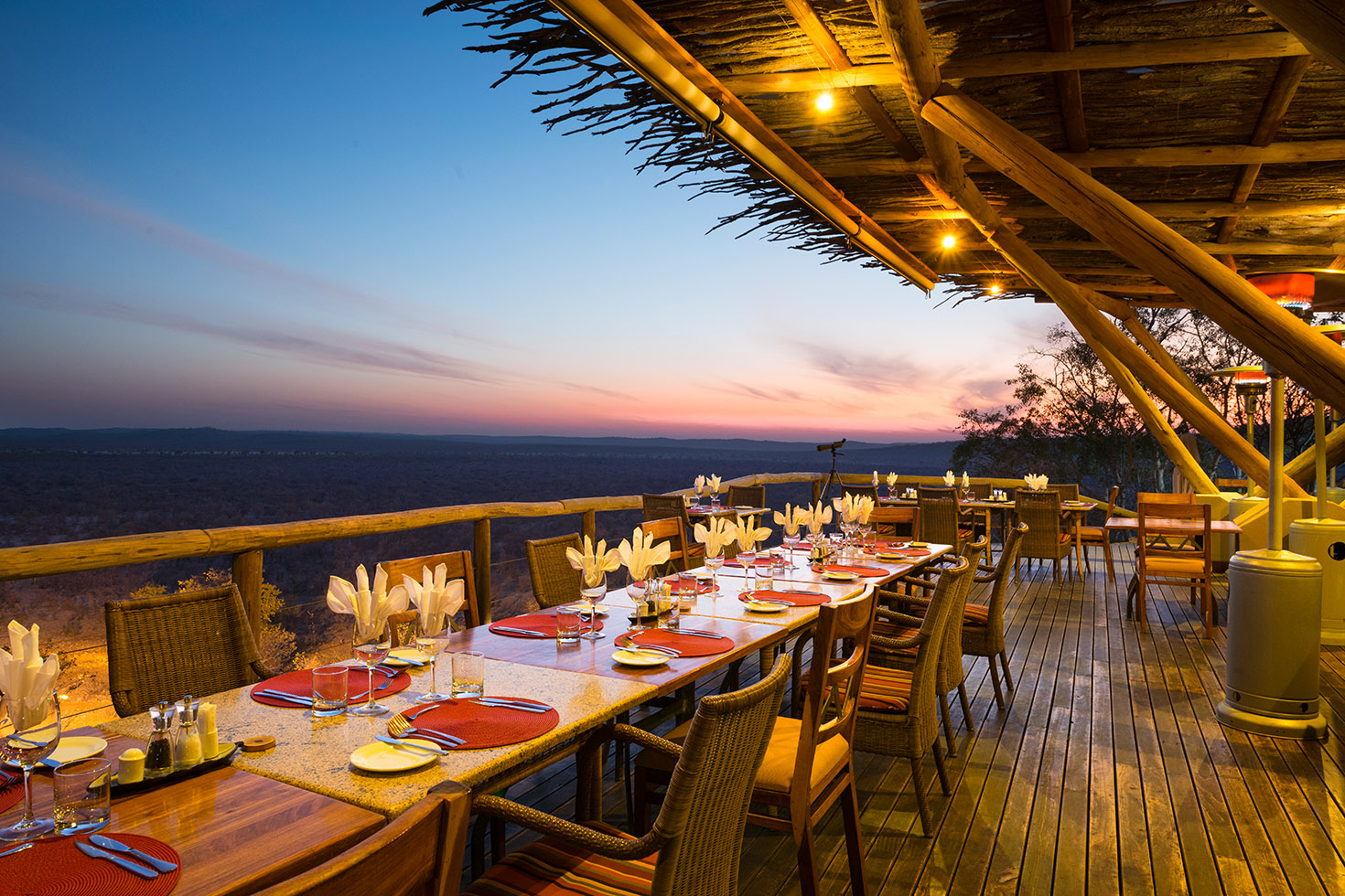 Ongava Lodge - Abendessen