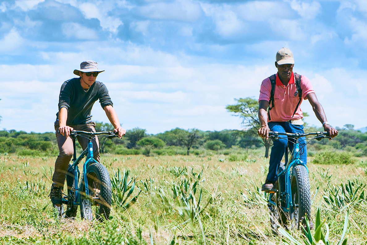 Otjimbondona Kalahari - Fat Bike Ausflug