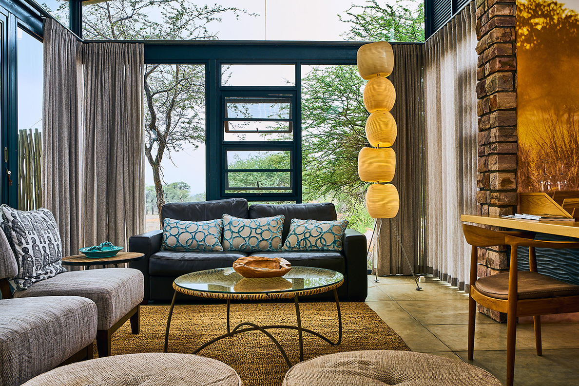 Otjimbondona Kalahari - Innenansicht Villa Giraffe