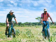 Otjimbondona Kalahari - Fat Bike Ausflug
