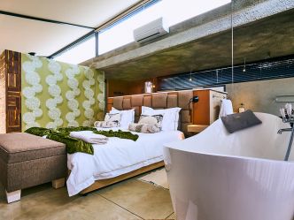 Otjimbondona Kalahari - Innenansicht Villa Kudu Otjimbondona Kalahari - Innenansicht Villa Kudu