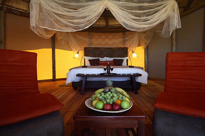 Sossus Dune Lodge, Zimmerbeispiel