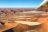 Tsondab Valley Lodge - Flug über die Dünen