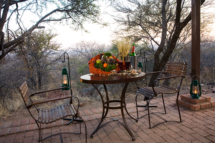Waterberg Camp, Chalet Veranda