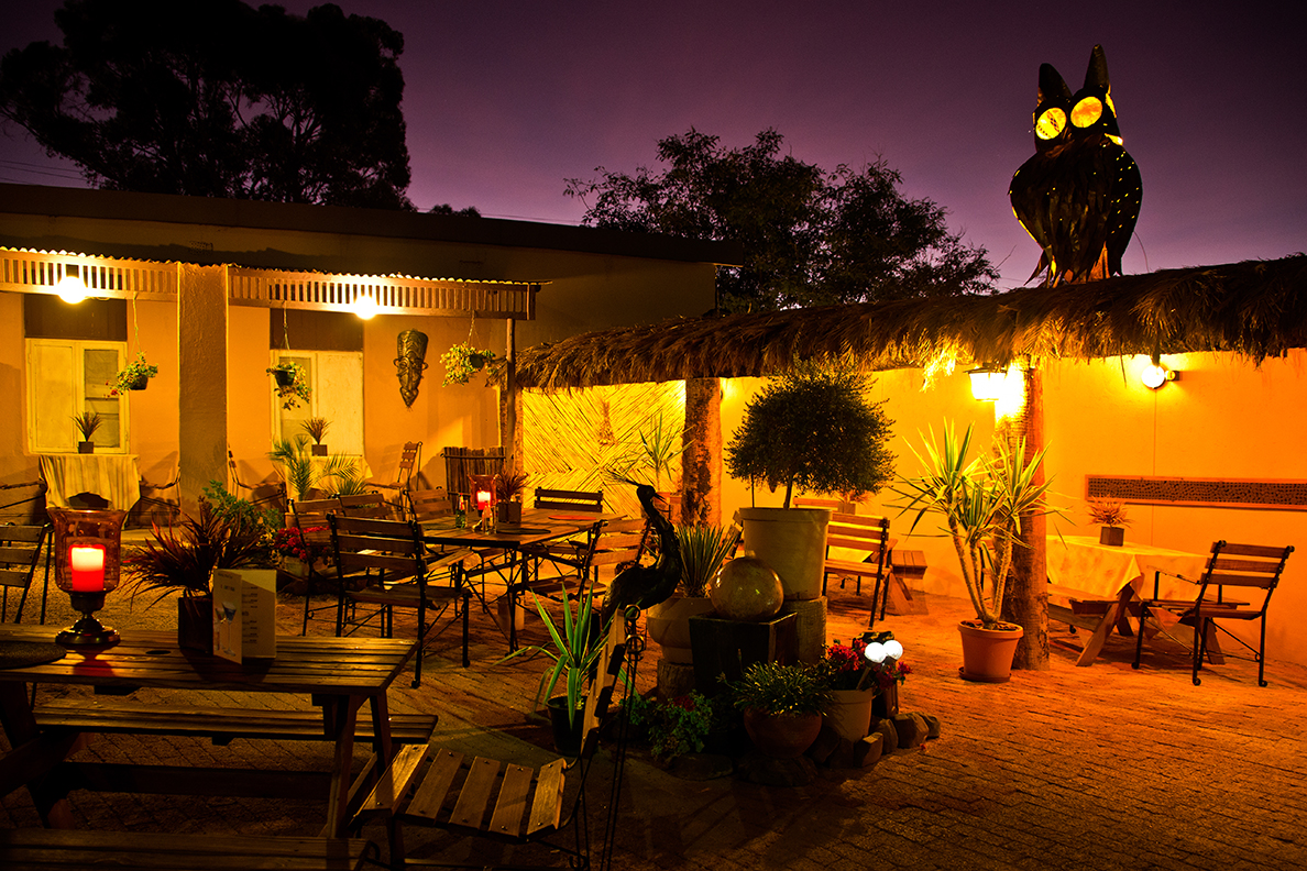 Bahnhof Hotel Aus - Biergarten