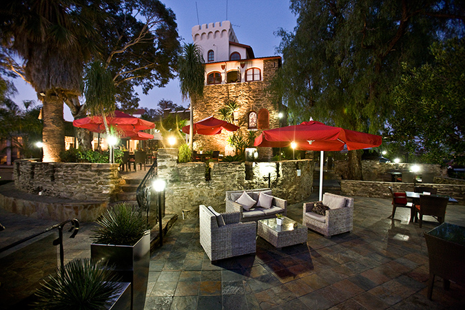 Hotel Heinitzburg, Terrasse