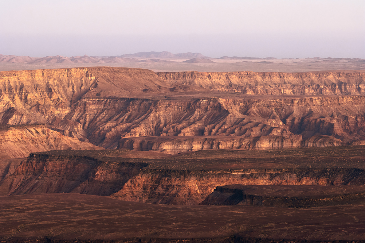 fish river canyon in the south of Namibia, epic extraordinary la