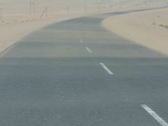 Sandsturm auf dem Weg nach Lüderitz