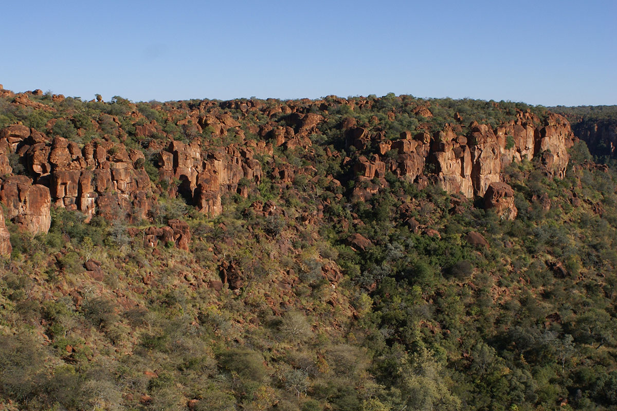 Waterberg - Aussicht auf das Plateau